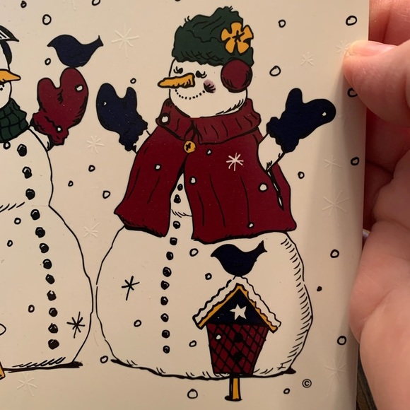 Snowman Trivet. NEW - Picture 3 of 6
